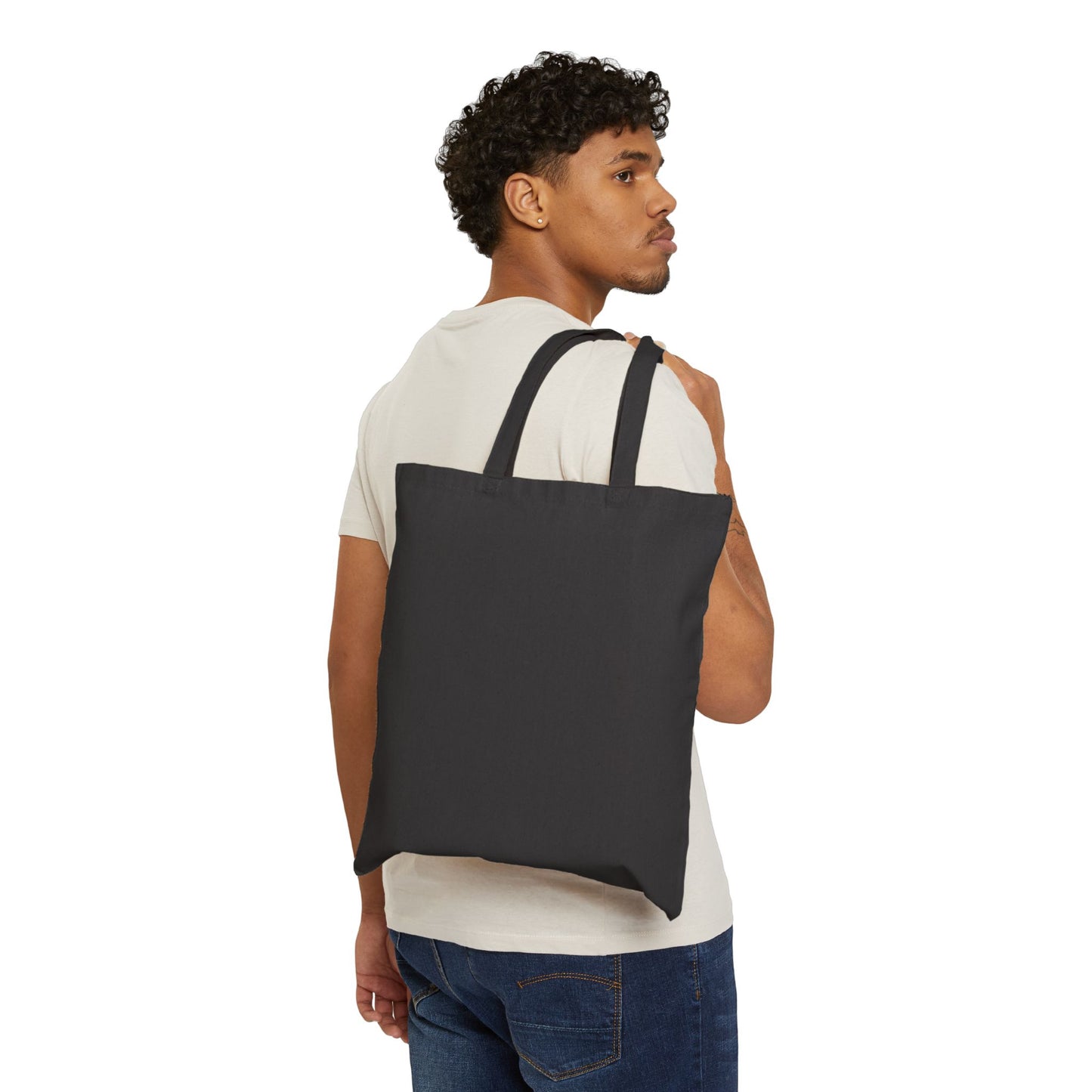 Sober Cotton Canvas Tote Bag