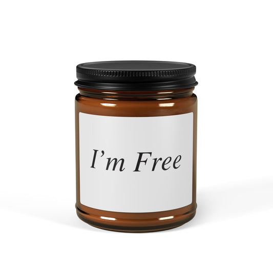 I'm Free Scented Soy Candle