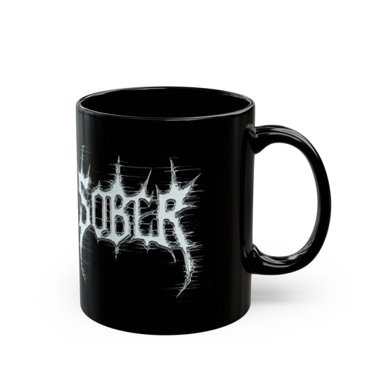 Sober Black Mug