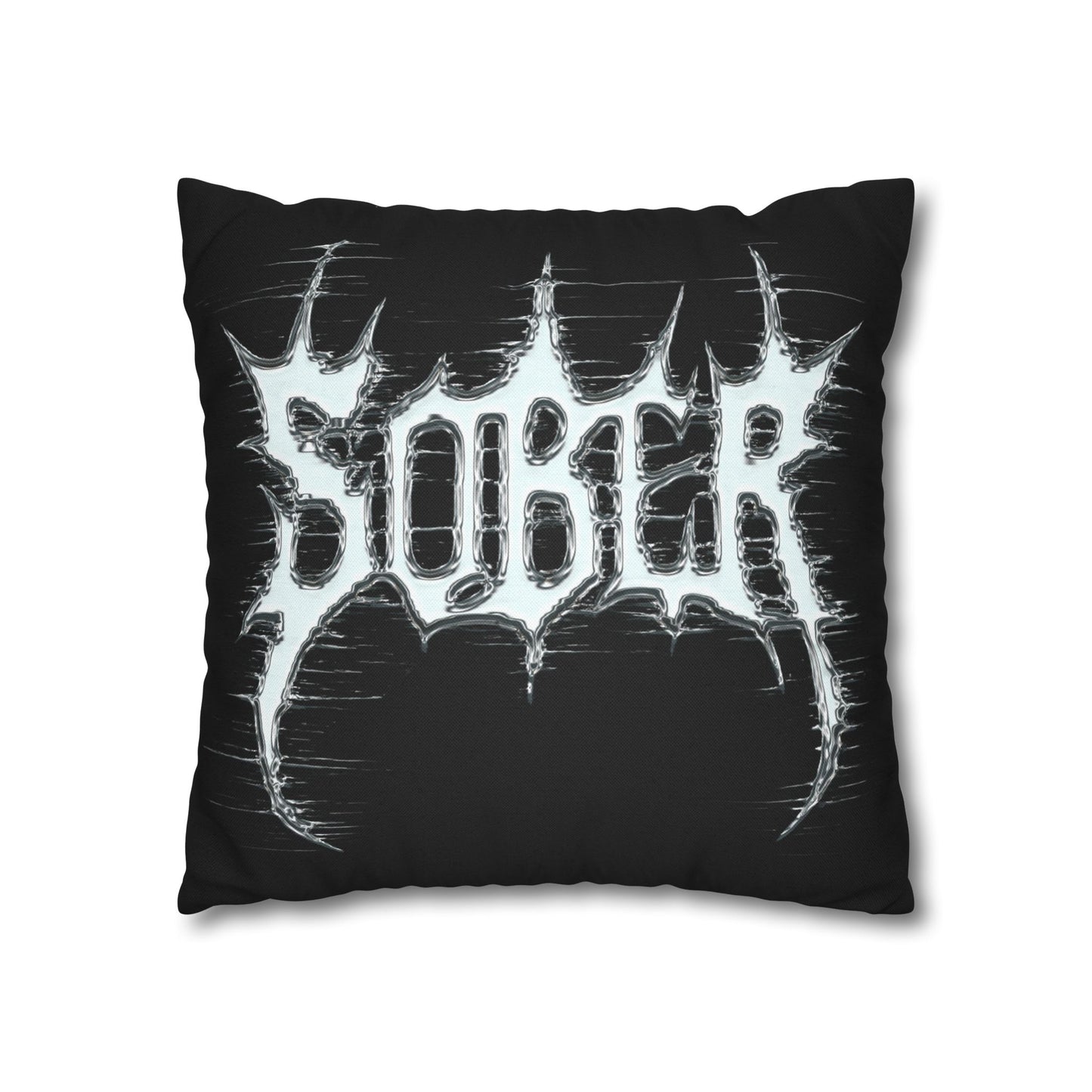Sober Graphic Pillowcase