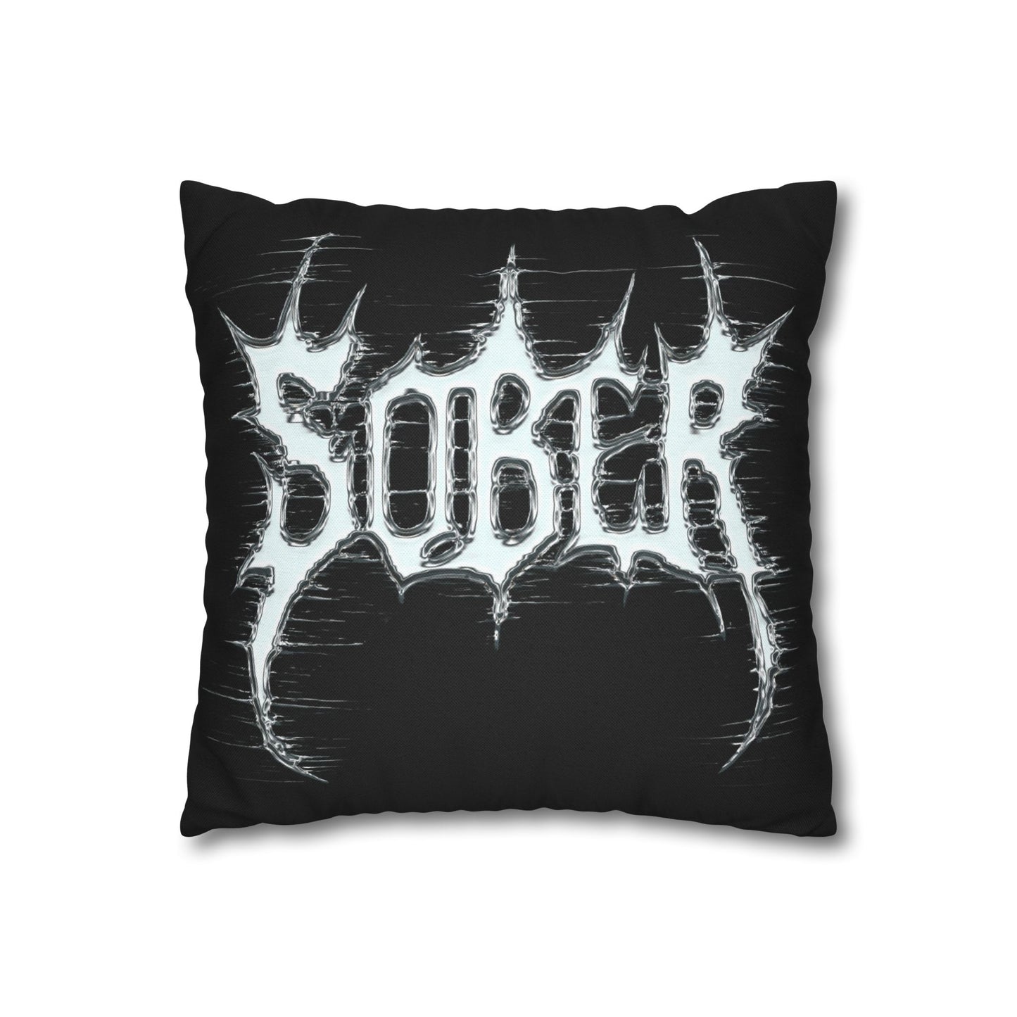 Sober Graphic Pillowcase