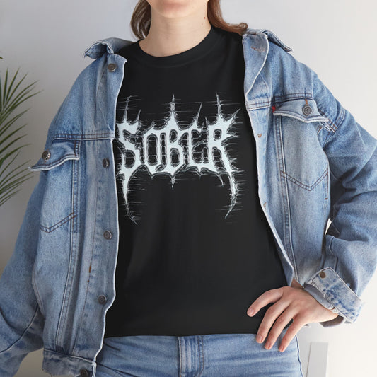 Sober Heavy Cotton Tshirt
